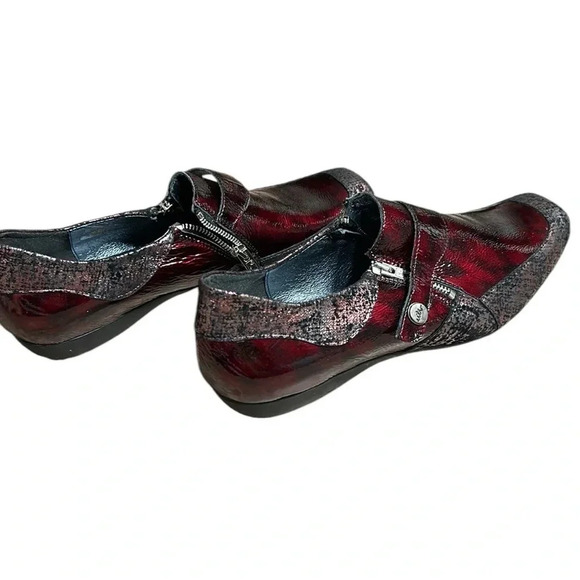 UTV  shoes,women, leather , size 11.5, burgundy ,Un tour en ville,multicolor,EC - Picture 15 of 16